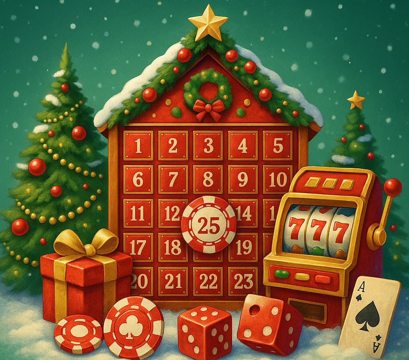 Casino julkalendrar 2024