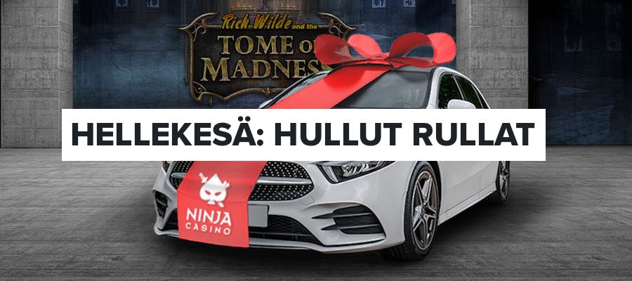 Ninja Casinons heta sommar börjar: huvudpriset är en ny Mersu!