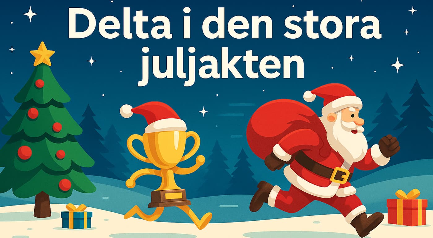 Delta i den stora juljakten
