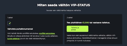 Hur Instant VIP fungerar