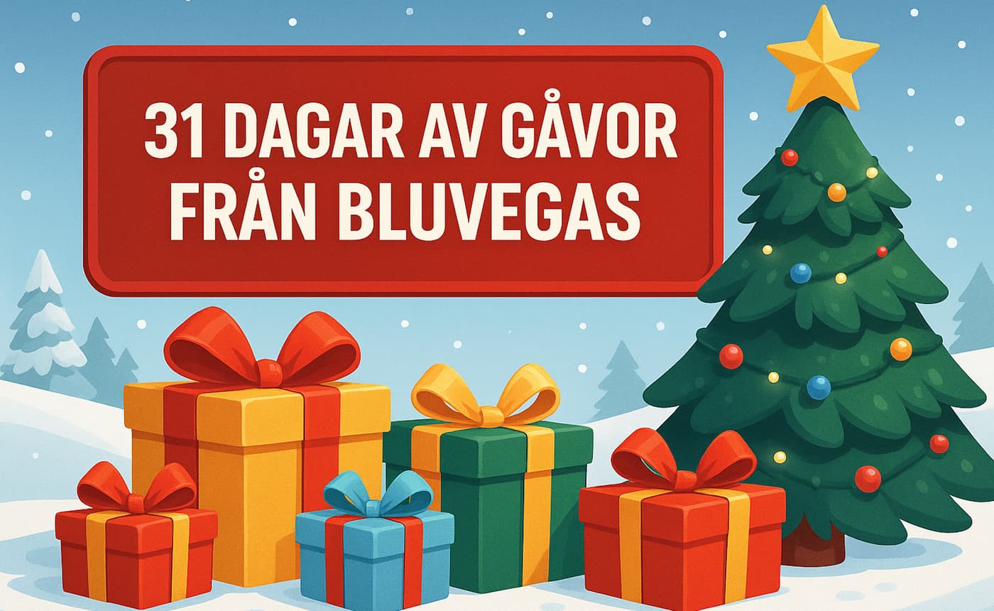 31 dagar av gaÌvor fraÌn BluVegas