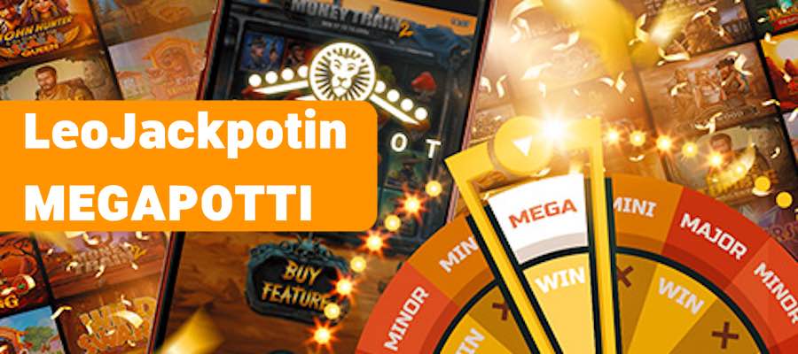 Nya LeoJackpot - Vinn upp till 5 miljoner extra på spelautomater!
