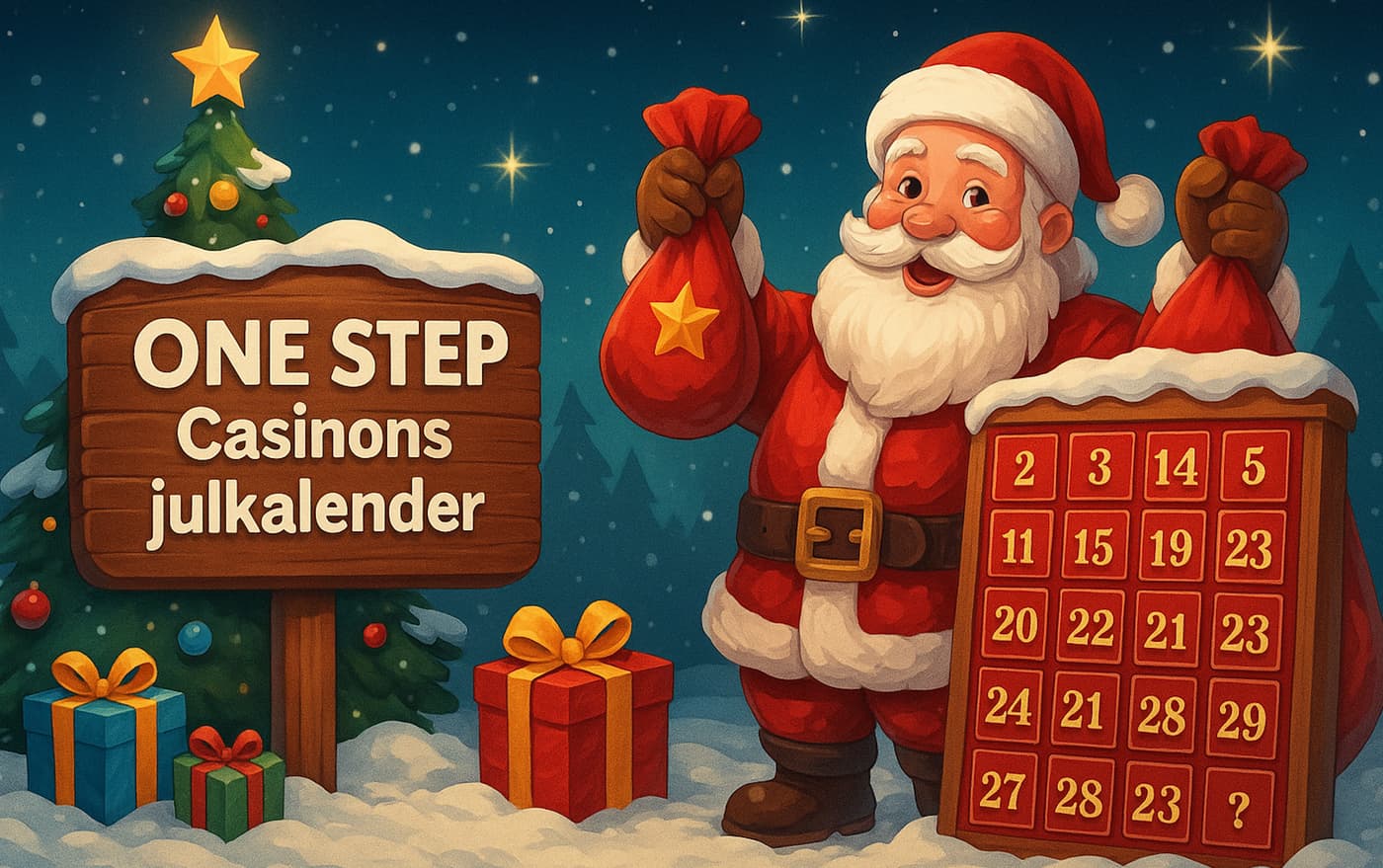 One Step Casinons julkalender