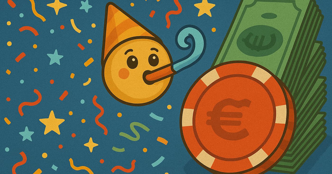 Nytt år, ny större 1 000kr bonus!