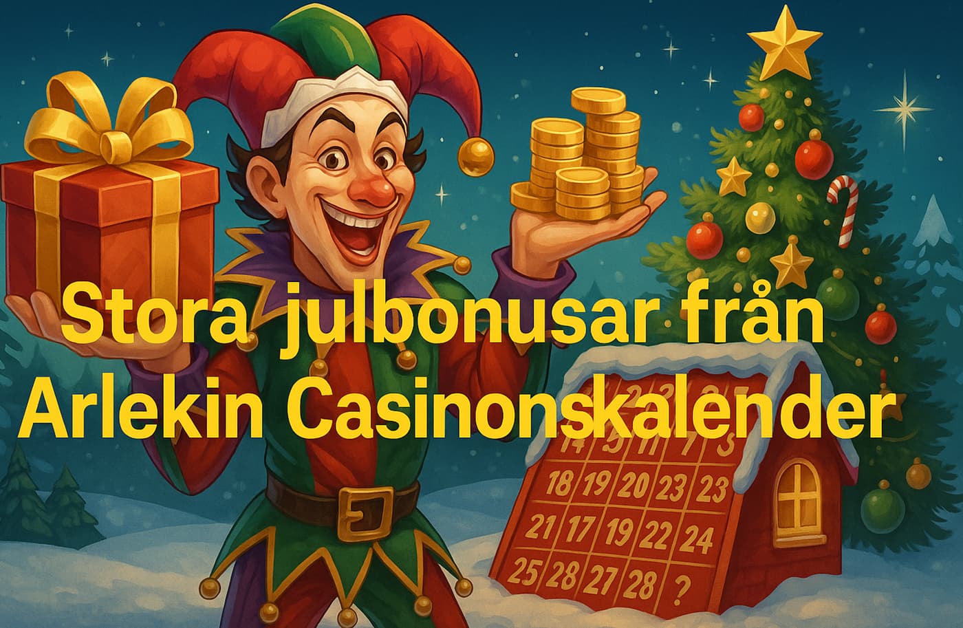 Arlekin Casinons kalender
