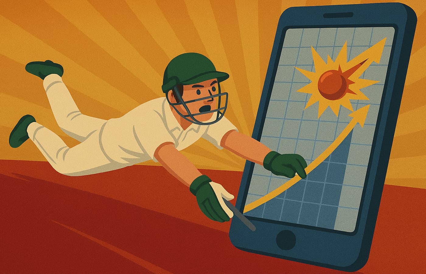 Cricket Crash tar kricketin till spel med multiplikatorer