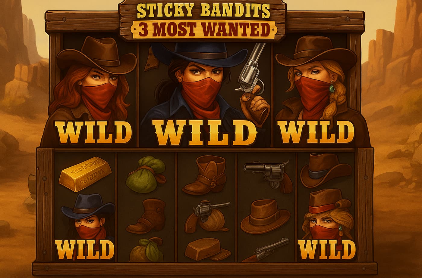 Sticky Bandits 3: Mest efterlysta